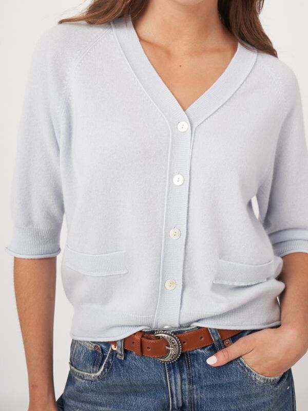 Cashmere raglanvest image number 7