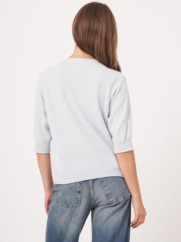 Cashmere raglanvest image number 8