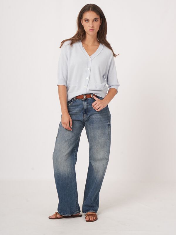 Cashmere raglanvest image number 9