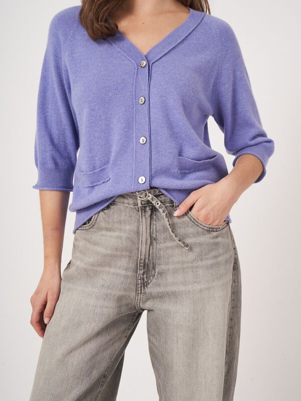 Cashmere raglanvest image number 2