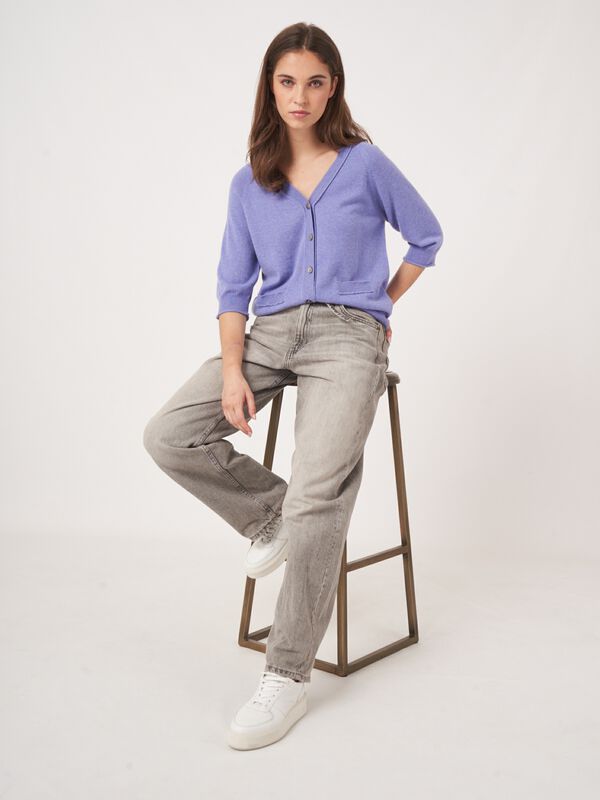 Cashmere raglanvest image number 4