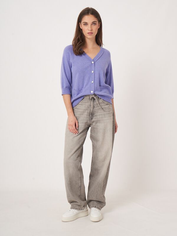 Cashmere raglanvest image number 6