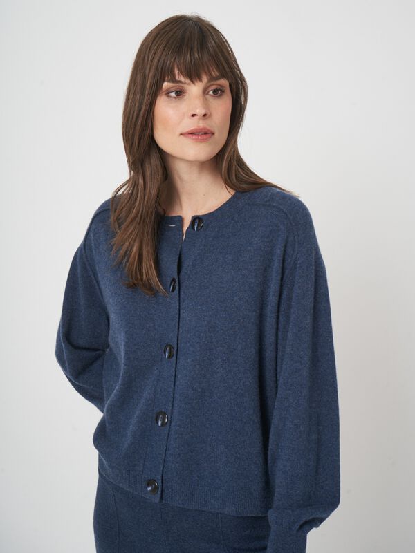 Boxy-Cardigan aus Bio-Kaschmir image number 4