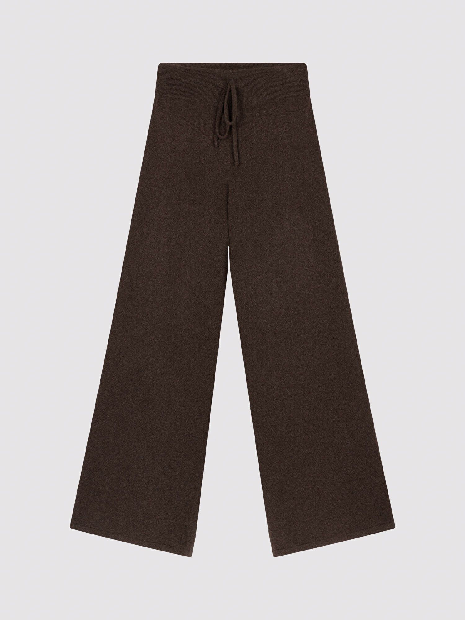 Wijde gebreide kasjmier broek - comfort & stijl afbeelding