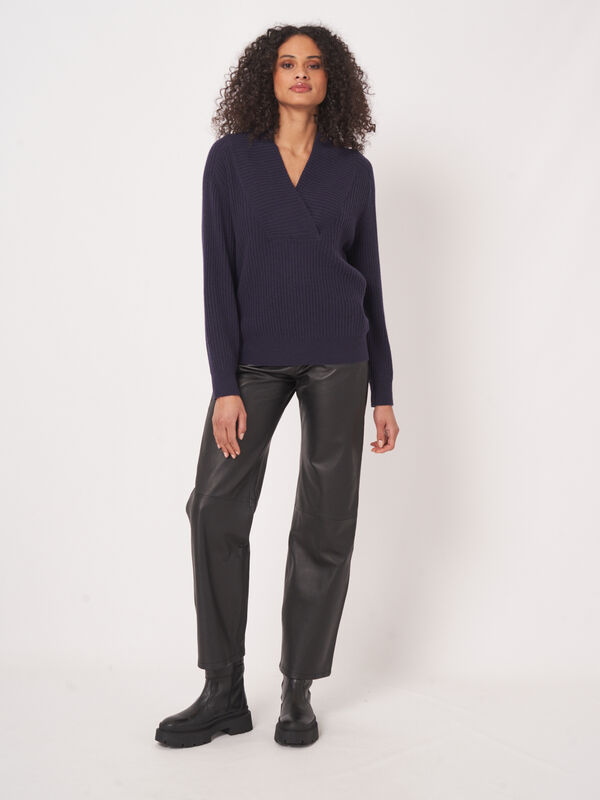 Kaschmirpullover Mit Zopfmuster Und Stehkragen image number 5