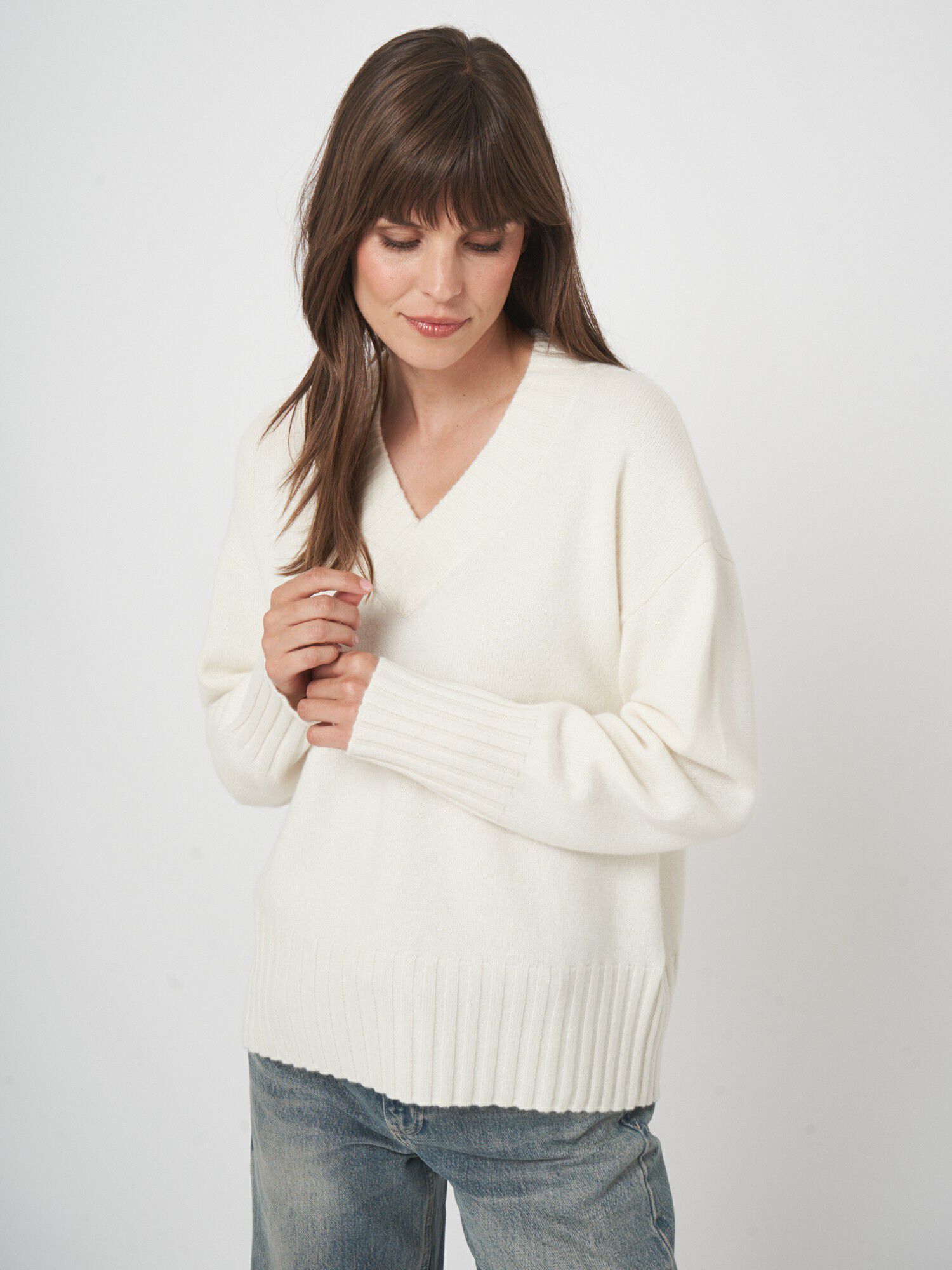 Organische kasjmier sweater - zacht, duurzaam & elegant afbeelding