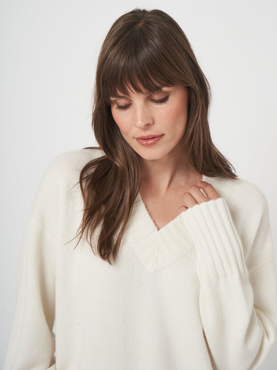 Organische kasjmier sweater - zacht, duurzaam & elegant image number 1