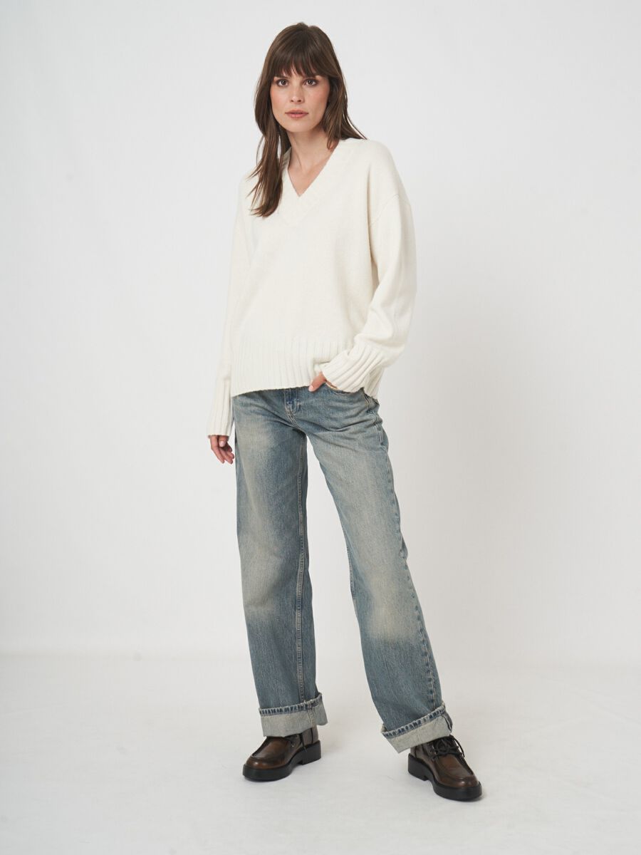 Organische kasjmier sweater - zacht, duurzaam & elegant image number 6