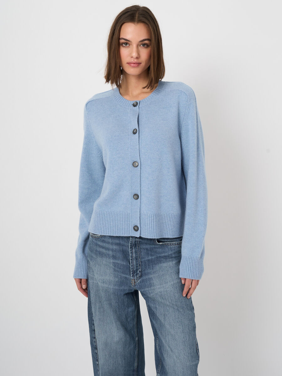 Timeless organic cashmere cardigan image number 4