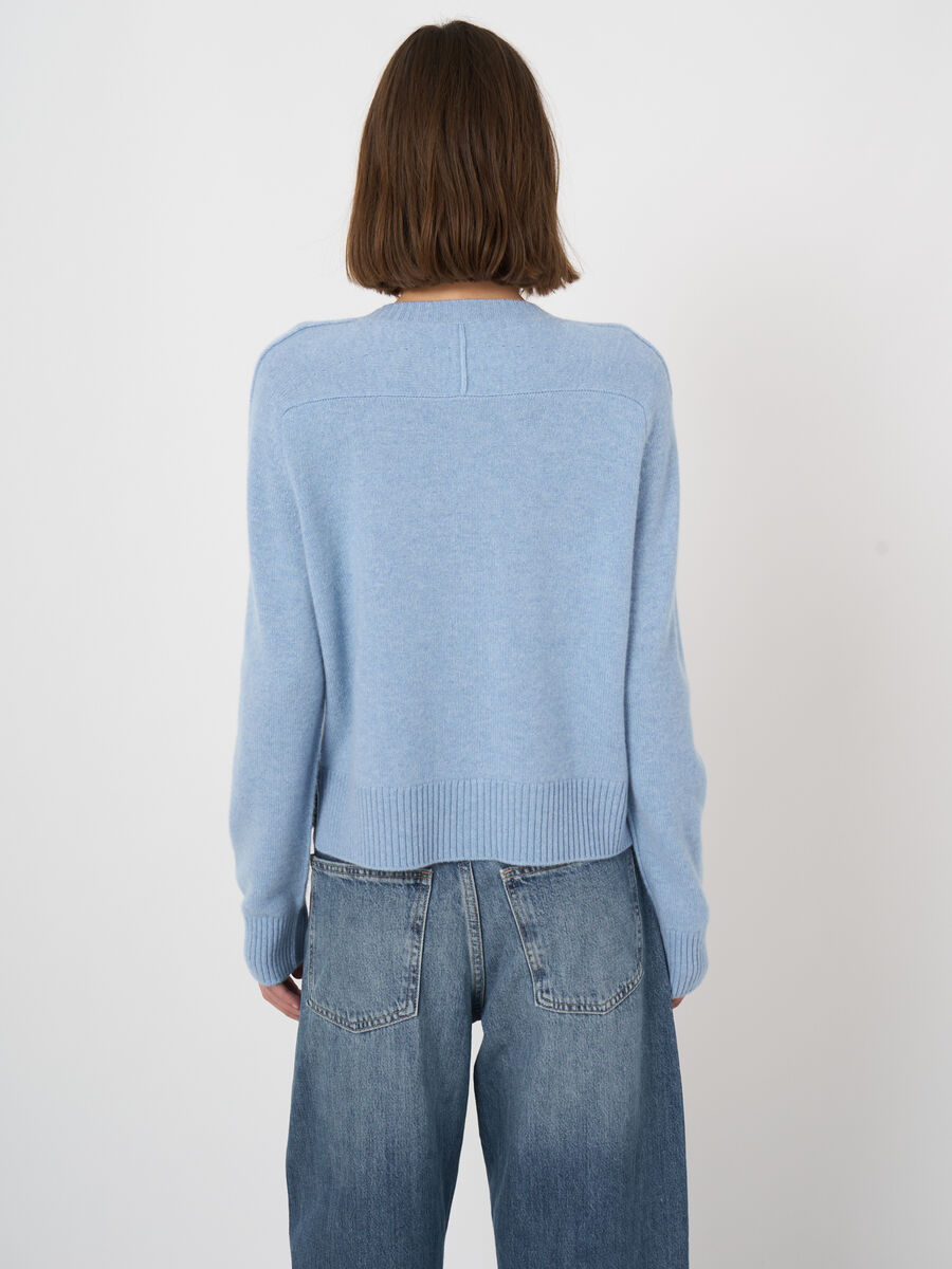 Timeless organic cashmere cardigan image number 5