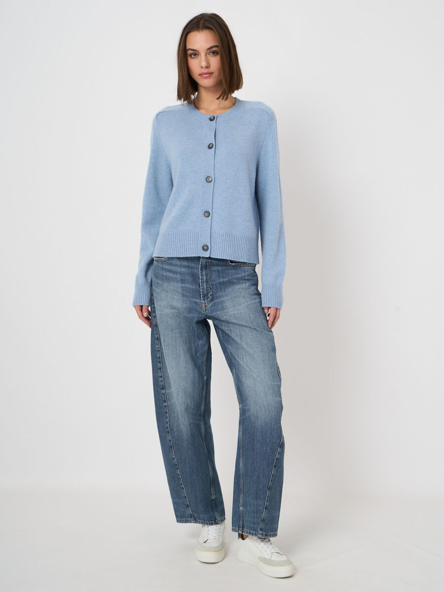 Timeless organic cashmere cardigan image number 6
