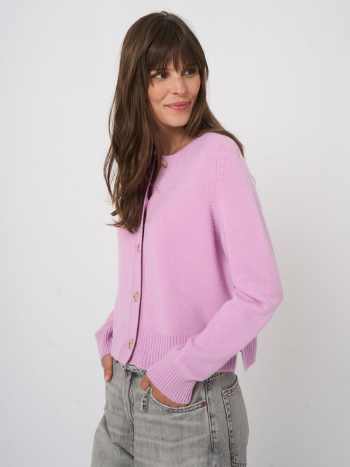 Timeless organic cashmere cardigan