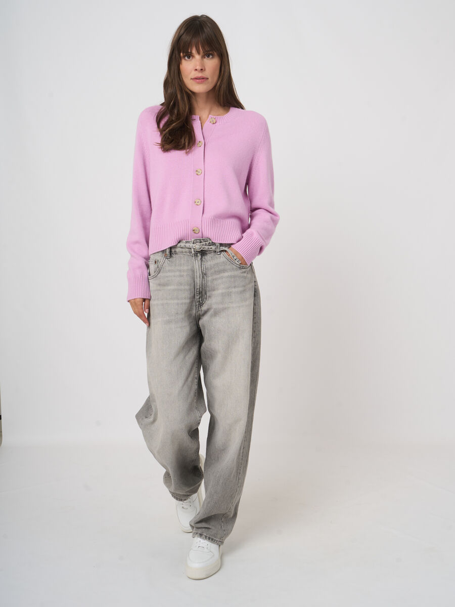 Timeless organic cashmere cardigan image number 6