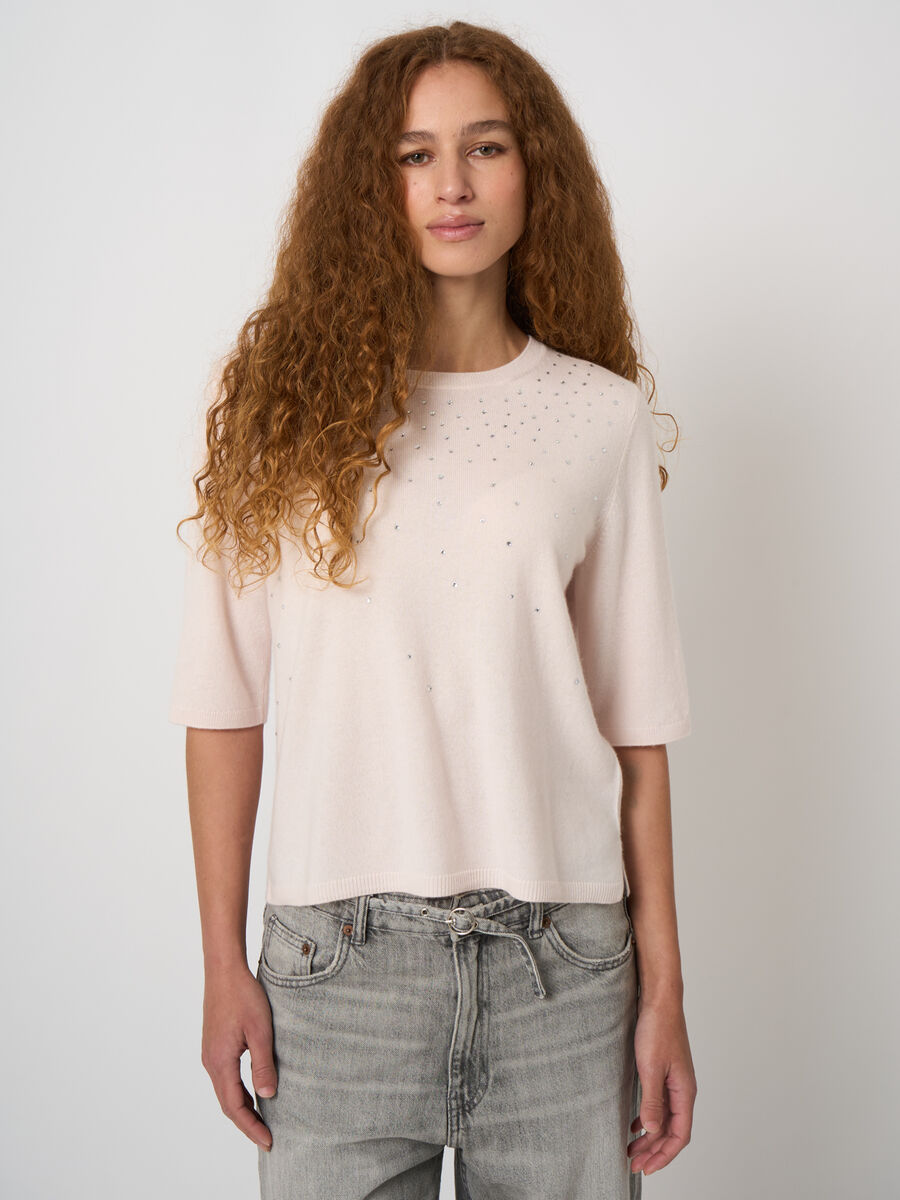 Pull en cachemire bio l&eacute;ger, coupe ample, d&eacute;tails hotfix image number 3