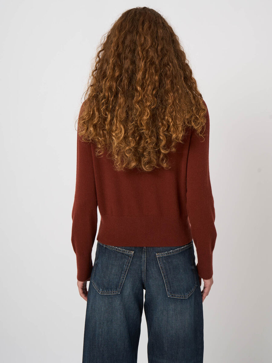 Feinstrick-Kaschmirjacke mit Metallkn&ouml;pfen image number 10