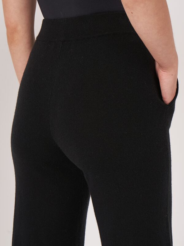 Rechte gebreide broek image number 3