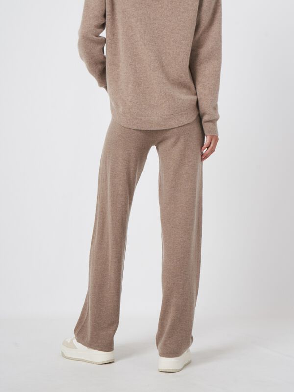 Rechte gebreide broek image number 6