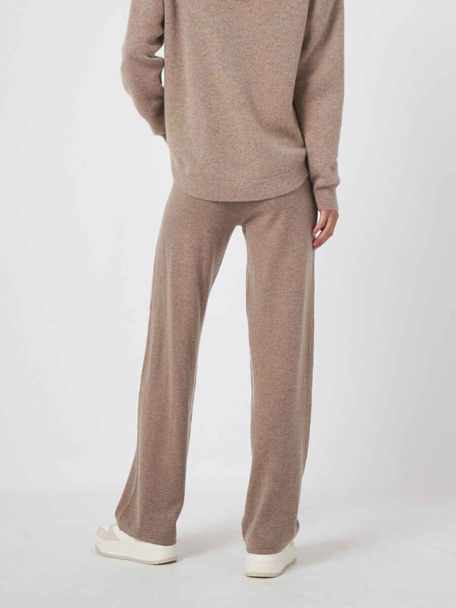 Wide leg knitted pants image number 6