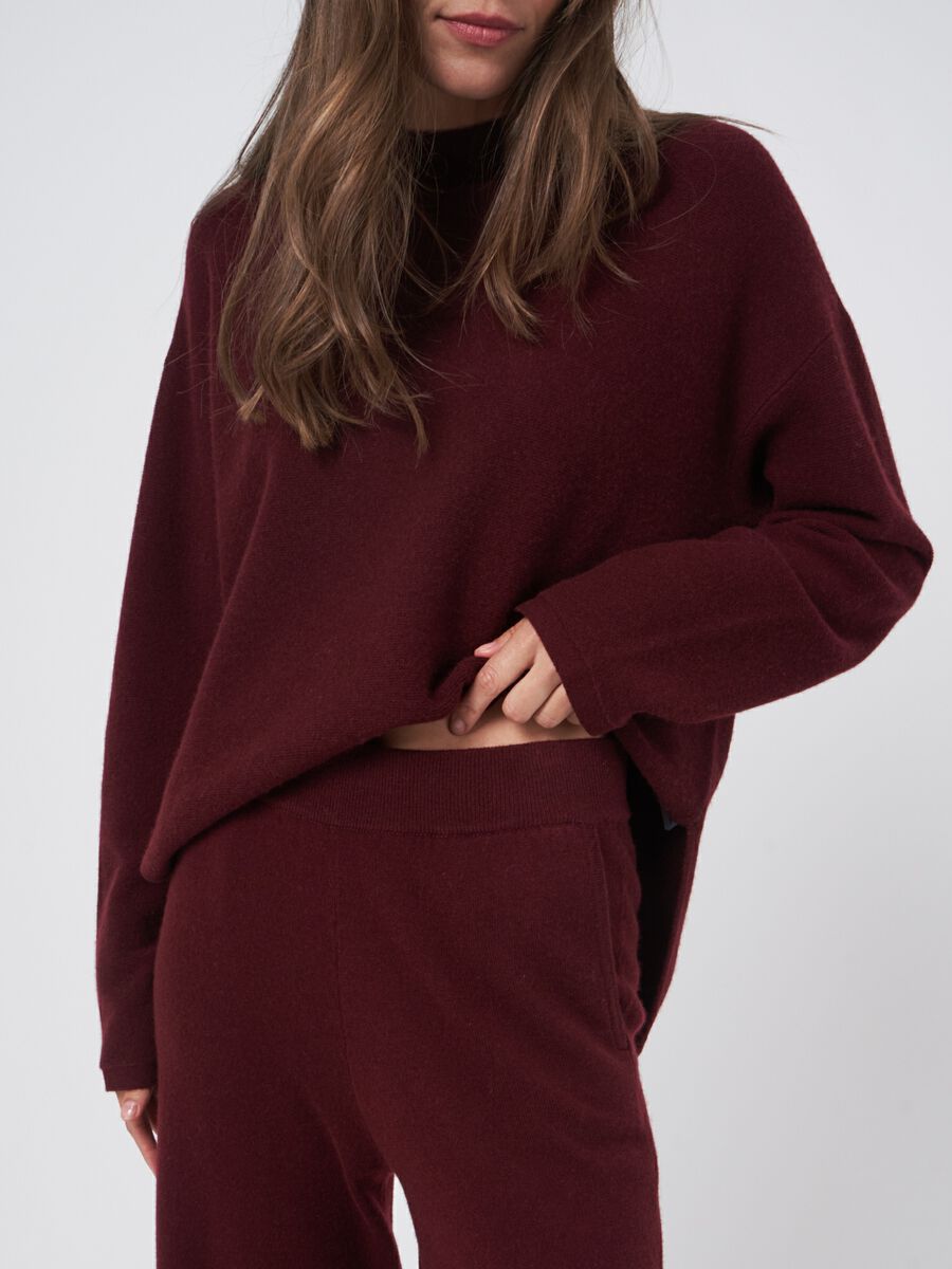 Wide leg knitted pants image number 14