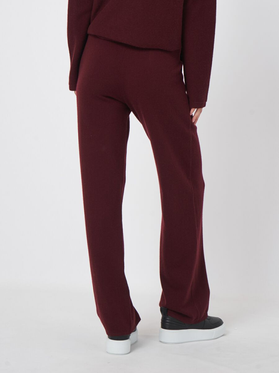 Wide leg knitted pants image number 16