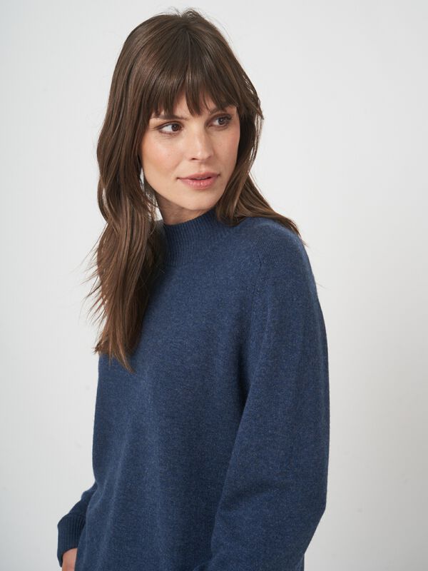 Luxe terry knit pullover met klassieke snit image number 3