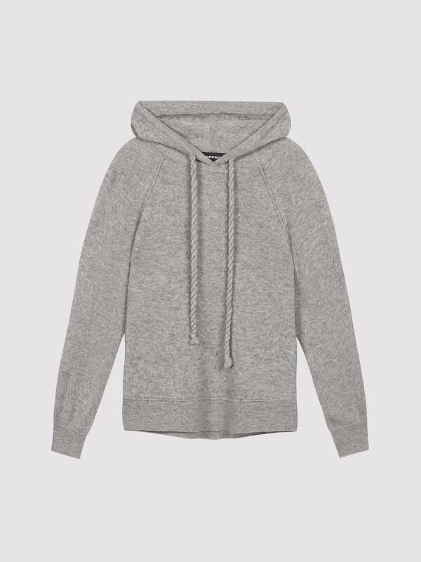 Sweat à capuche femme — maille éponge & style repeat image number 0