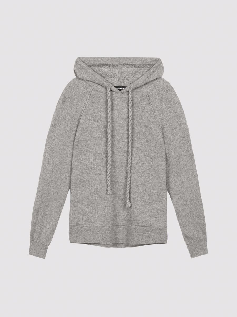 Zachte hoodie met terry breisel - comfort & stijl image number 0