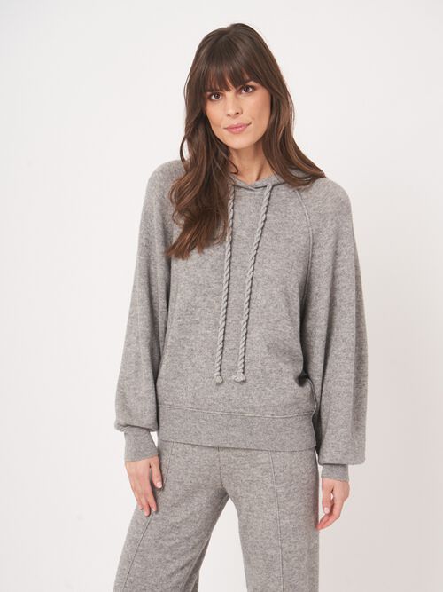 Zachte hoodie met terry breisel - comfort & stijl