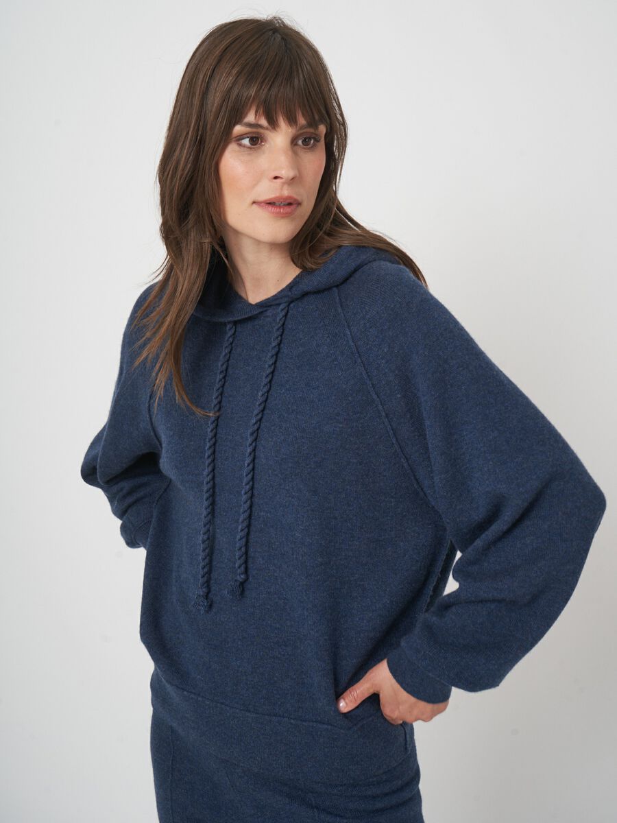Zachte hoodie met terry breisel - comfort & stijl image number 1
