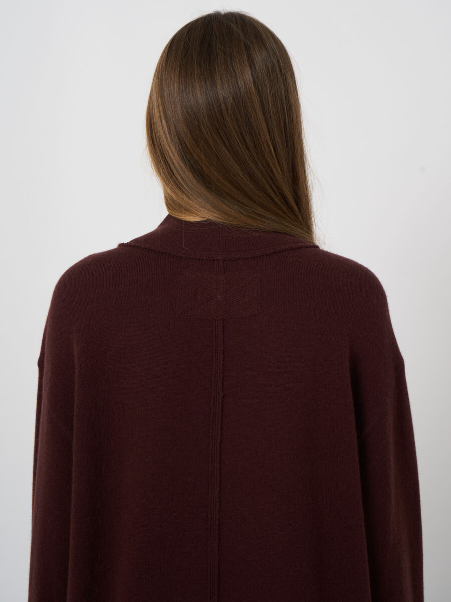 Woll-Kaschmir-Terry-Pullover mit Mock Neck image number 3