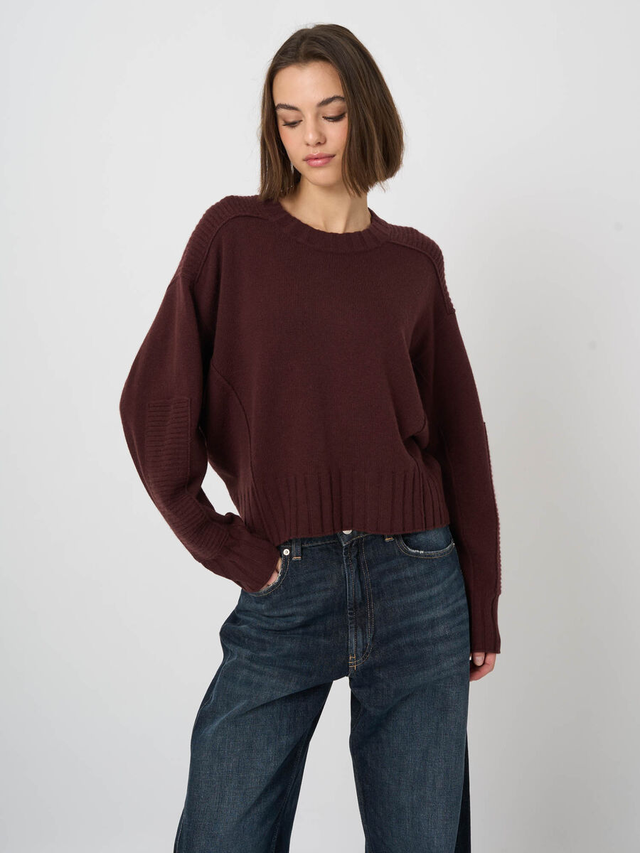 Woll-Kaschmir-Pullover mit Batwing&auml;rmeln image number 7