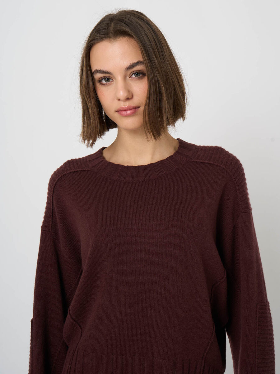 Woll-Kaschmir-Pullover mit Batwing&auml;rmeln image number 8