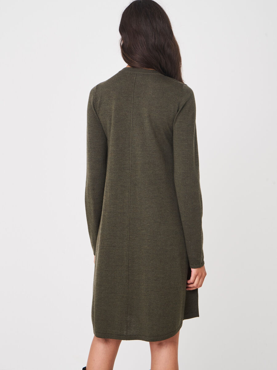 Robe a-line en laine mérinos — élégance réchauffante image number 62