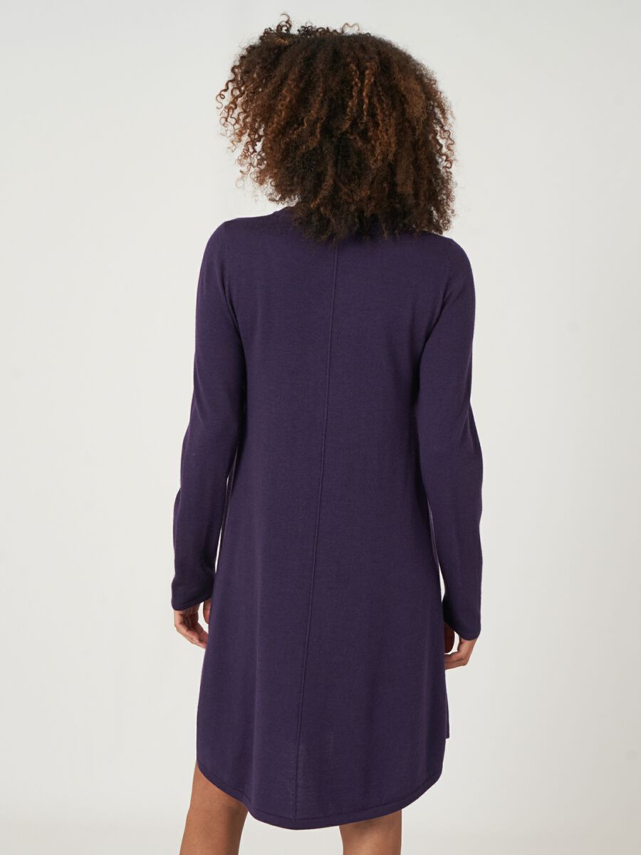 Robe a-line en laine mérinos — élégance réchauffante image number 43