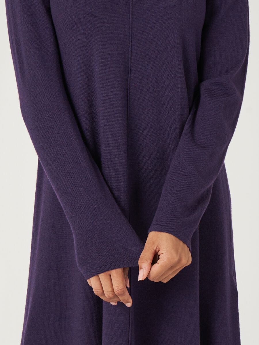 Robe a-line en laine mérinos — élégance réchauffante image number 44