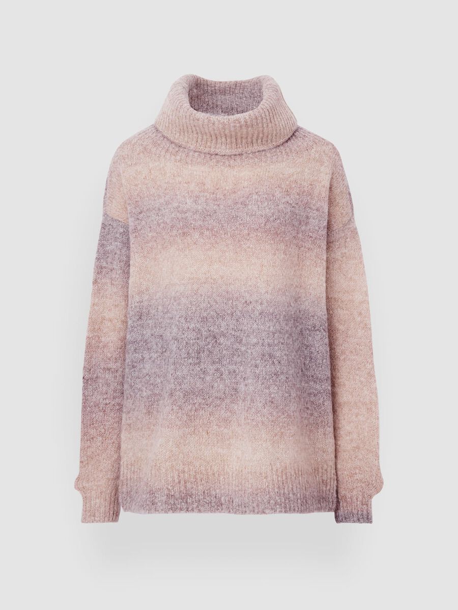 Chunky knit space dyed sweater image number 0