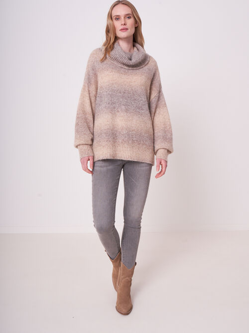 Chunky knit space dyed sweater