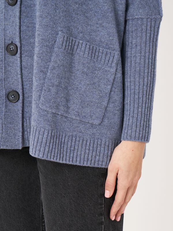 Cardigan ample avec poches image number 3