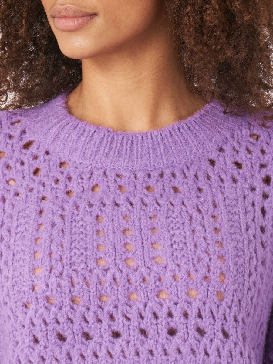 Trui met pointelle details image number 2