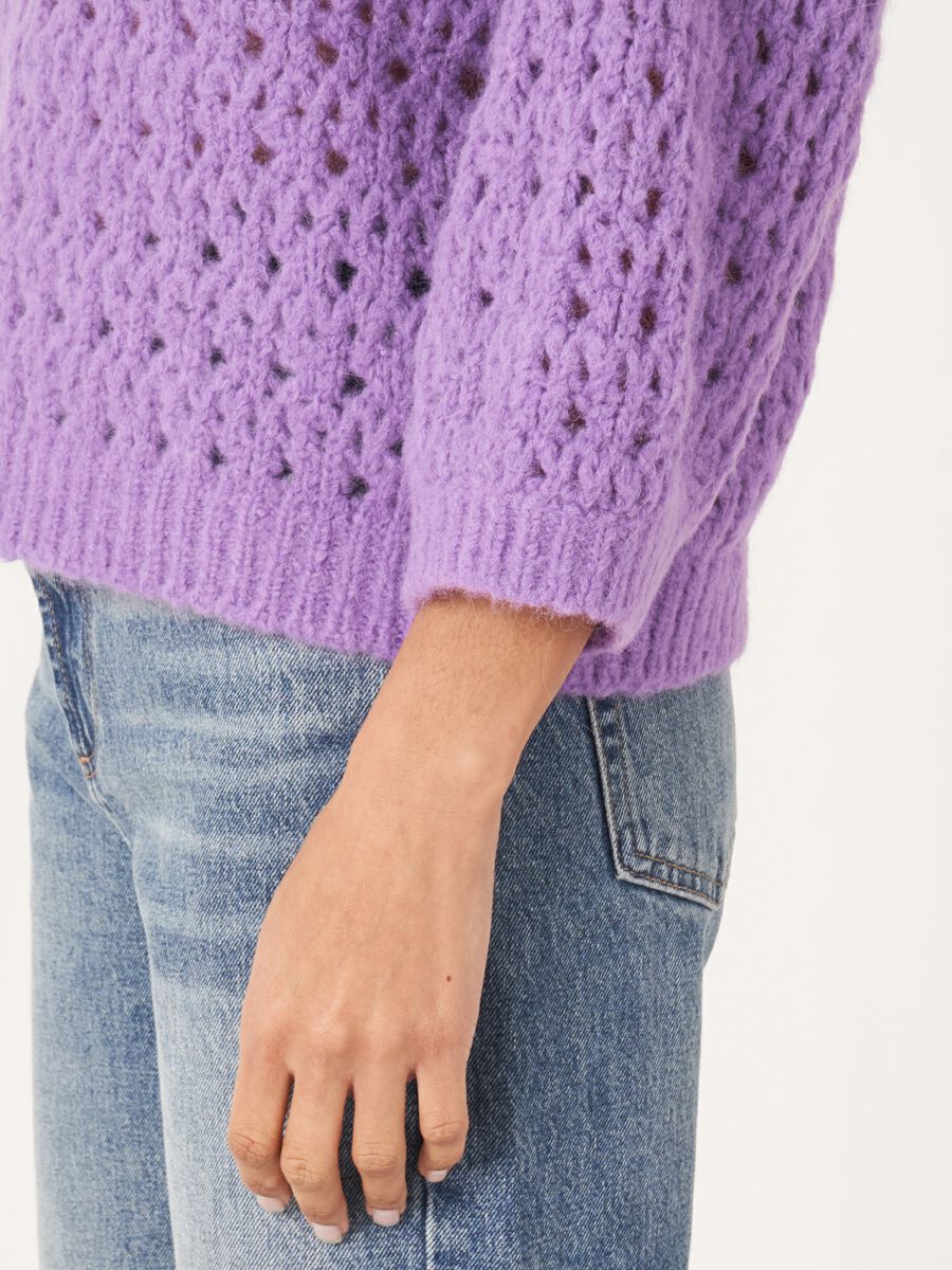 Trui met pointelle details image number 3