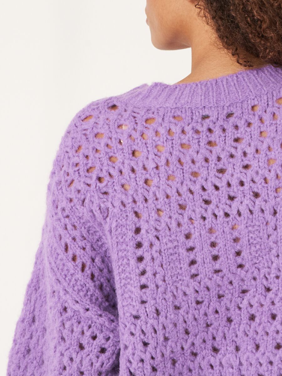 Trui met pointelle details image number 4