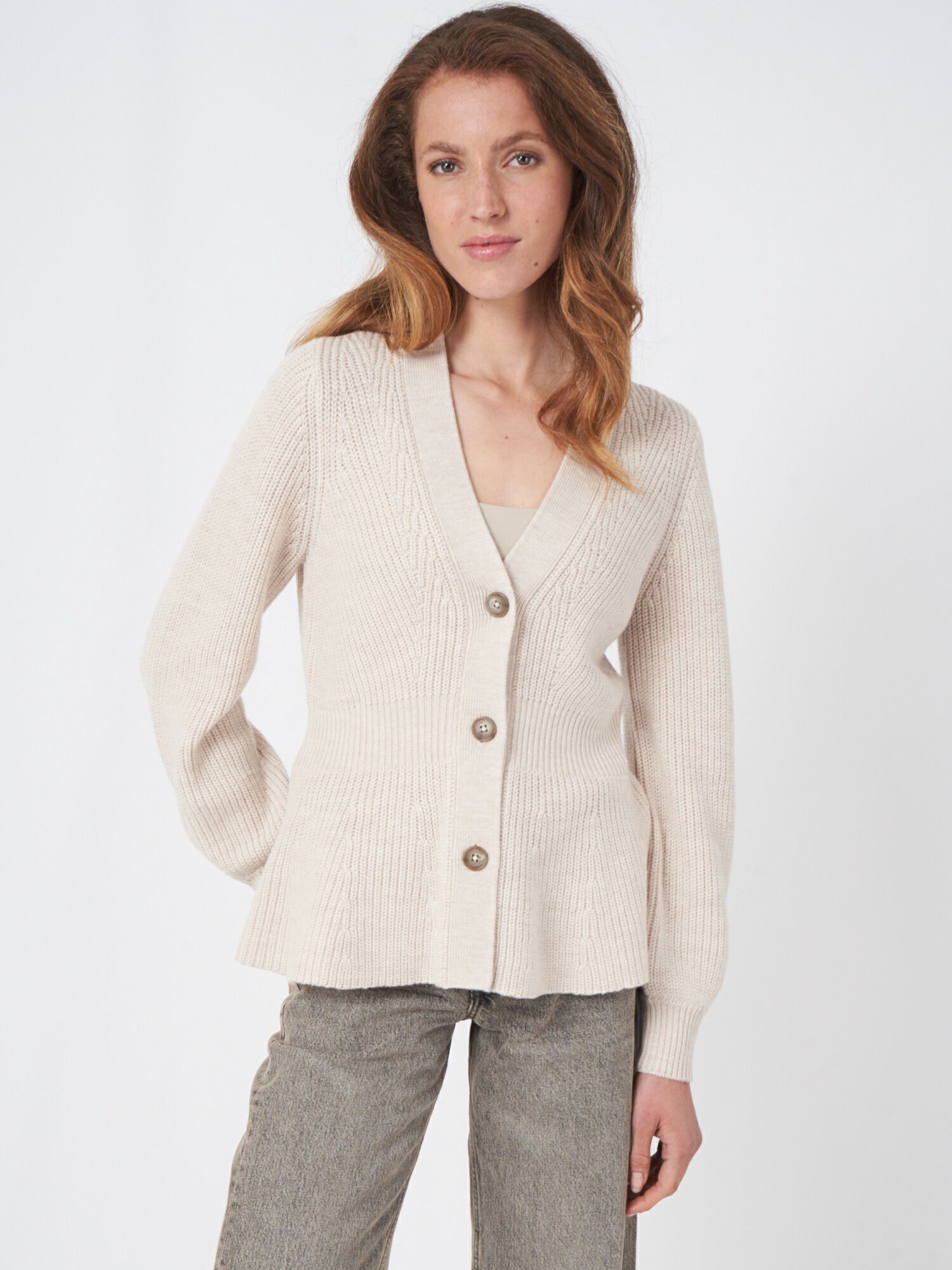 Peplum cardigan best sale