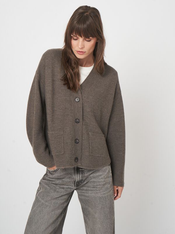 Oversized vest van extra fijne merinowol - comfort & klasse image number 2