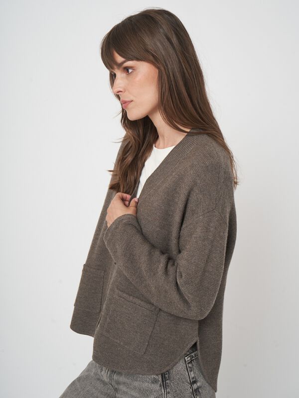 Oversized vest van extra fijne merinowol - comfort & klasse image number 3