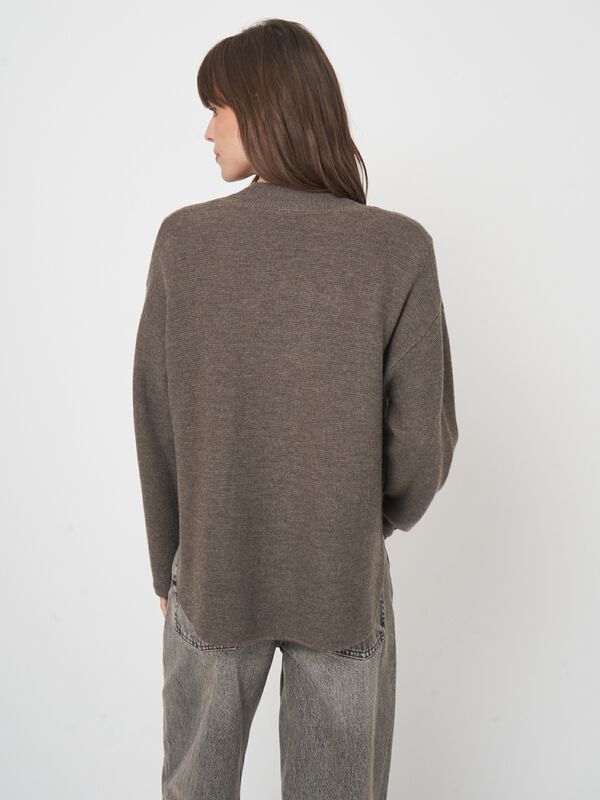 Oversized vest van extra fijne merinowol - comfort & klasse image number 6