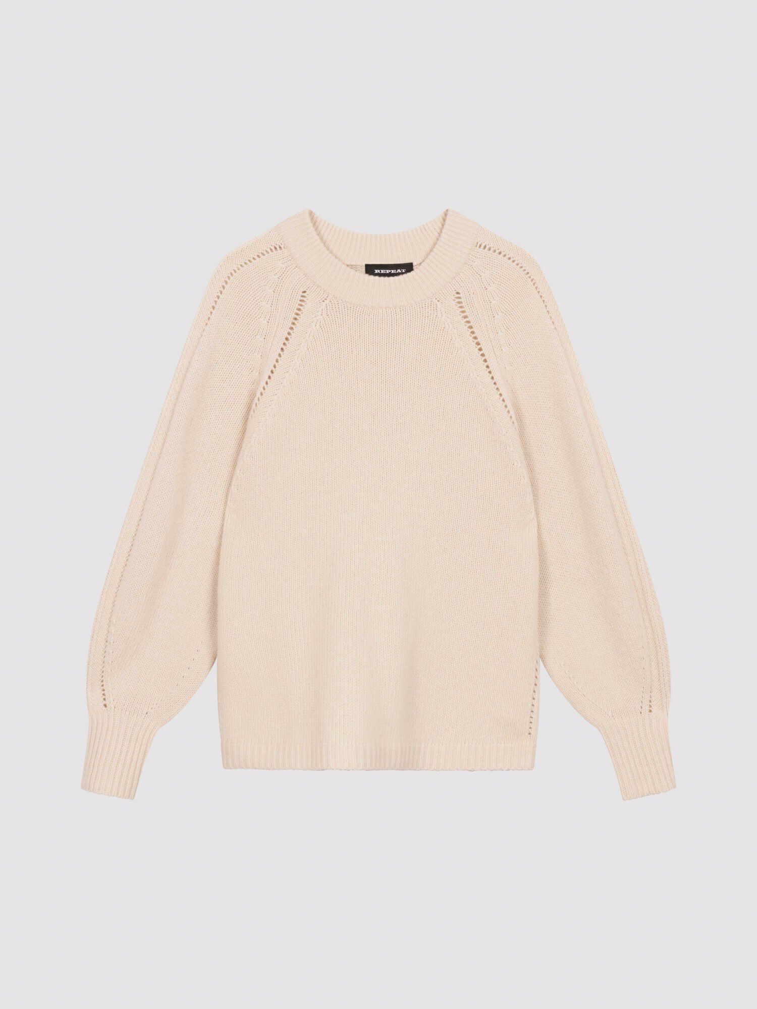 Luxe chunky knit pullover van italiaanse wol