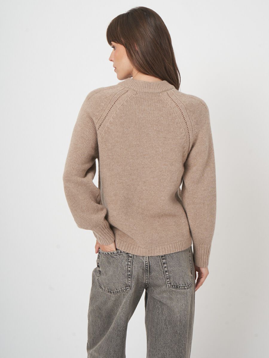 Pull maille épaisse femme — laine d’agneau italienne repeat image number 6