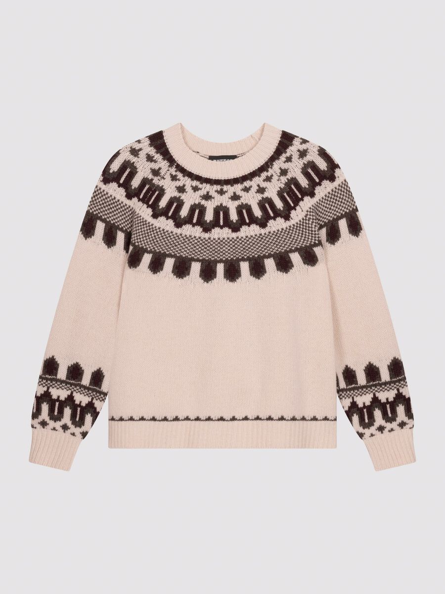 Mehrfarbiger Intarsia-Pullover - REPEAT Cashmere Strick image number 2