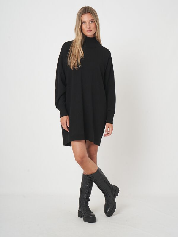 Robe maille mérinos femme — coupe longue & douceur repeat image number 0