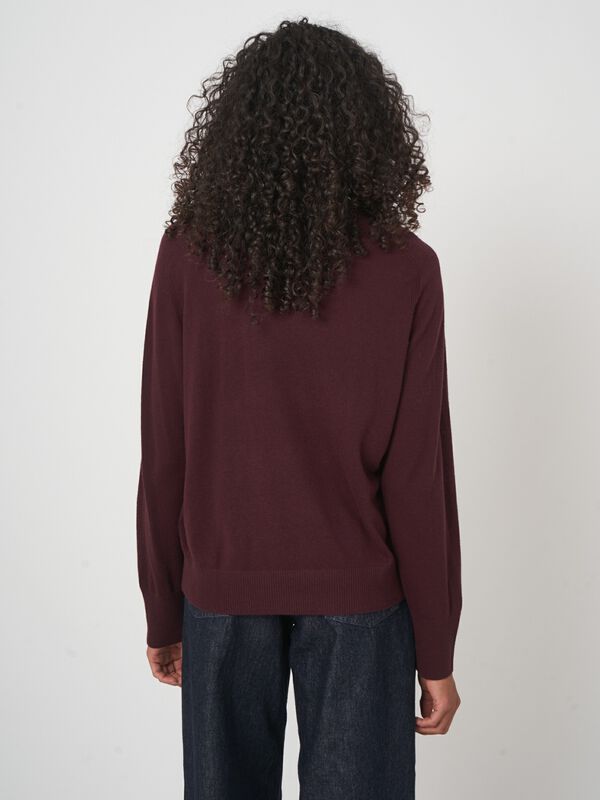 Pull large femme — maille fine & confort moderne repeat image number 5